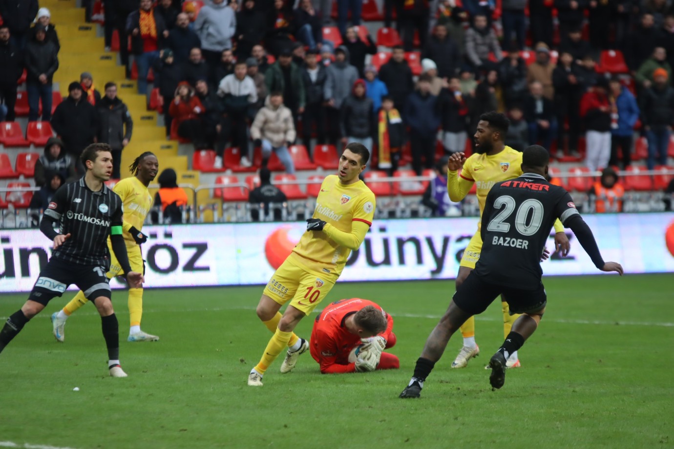 Kayserispor: 3 - Konyaspor: 2