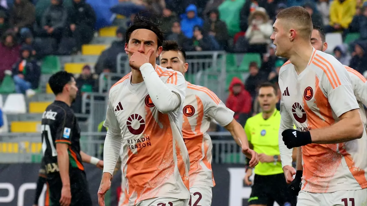 Dybala attı, Roma kazandı.