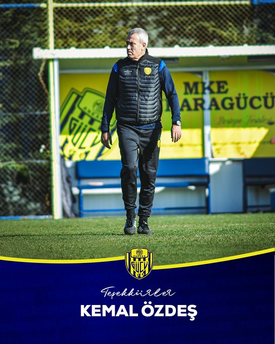 Ankaragücü' nde Kemal Özdeş ile yollar resmen ayrıldı.
