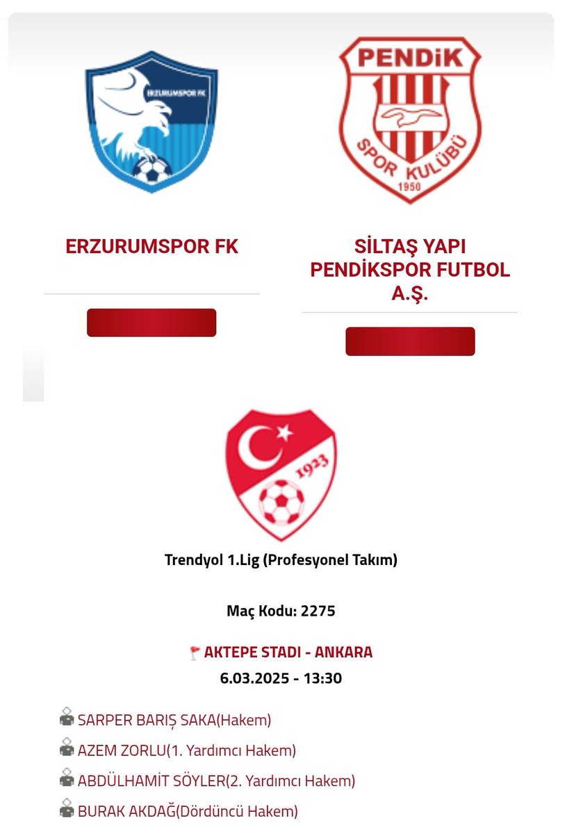 Erzurumspor'a Ankara Tepkisi.