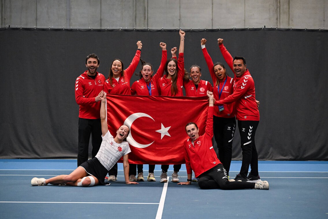 A Milli Kadın Tenis Takımı, Litvanya'da tarih yazdı