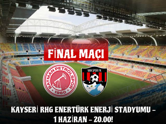 TFF 2. Lig Play-off finali Kayseri'de oynanacak