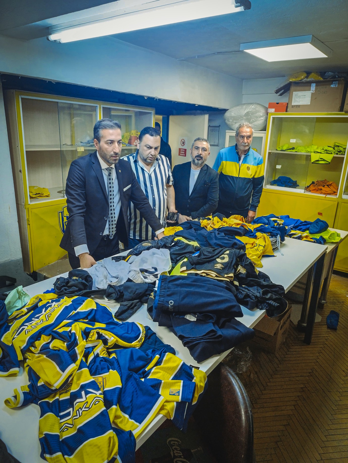Ankaragücü Başkanı Gazi Ercüment Tekin’den Tandoğan Tesisleri’ne Denetim Ziyareti