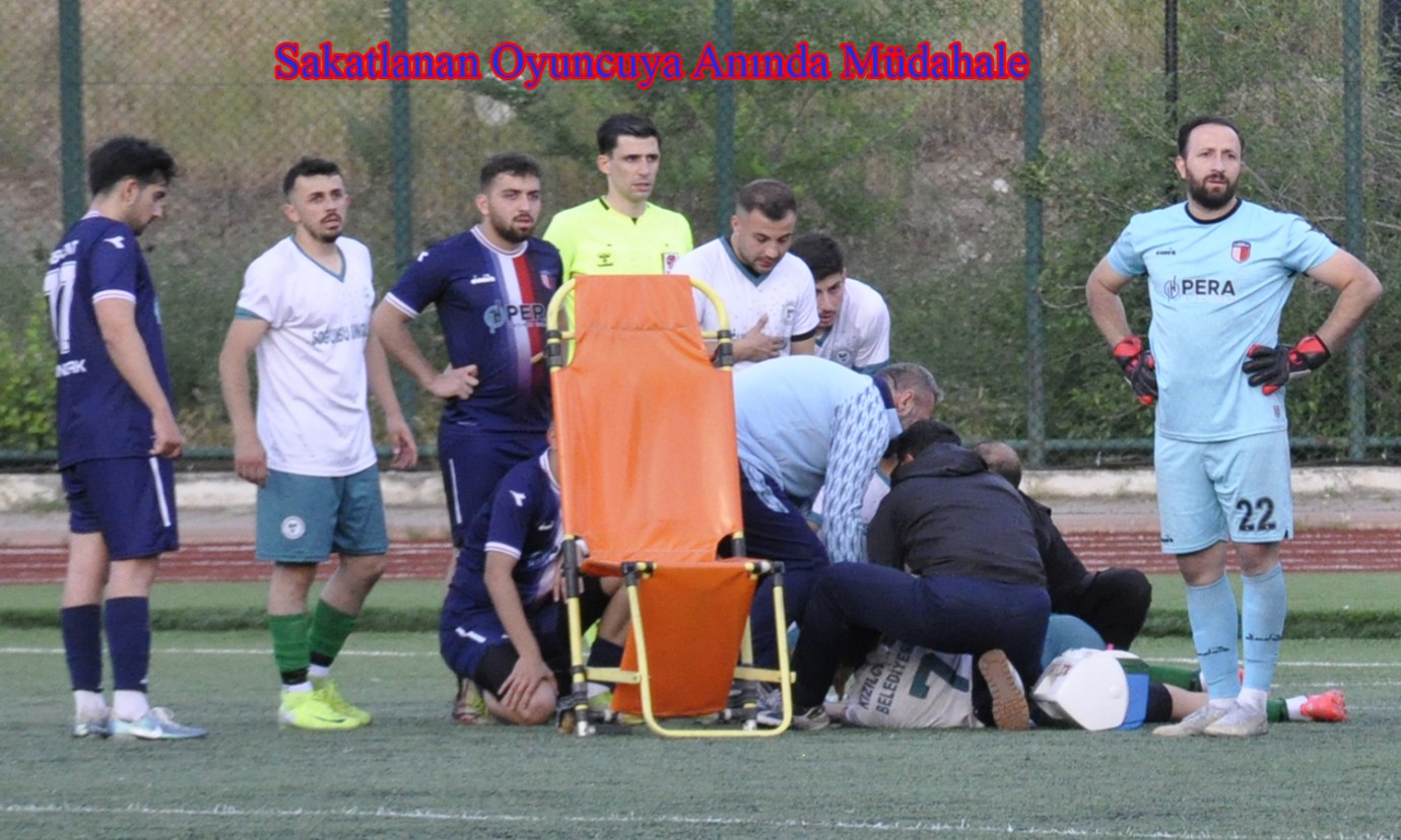 Play-Off Maçında Korkutan Anlar: Amatör Futbolcu Son Anda Hayata Döndü
