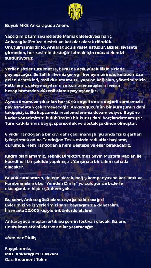 Büyük MKE Ankaragücü Ailem