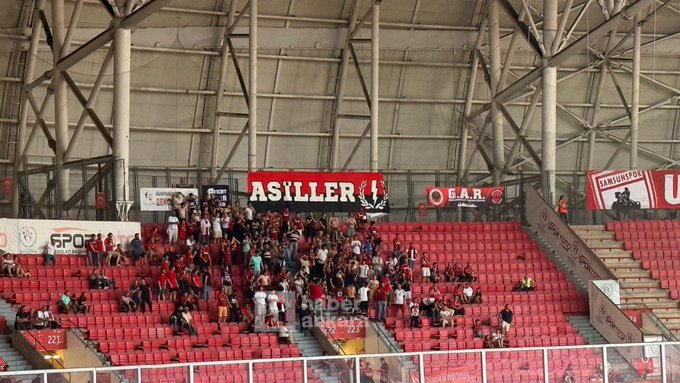 Gençlerbirliği Taraftarı Samsun Deplasmanında Takımını Yalnız Bırakmadı