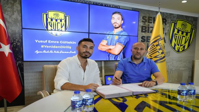 Ankaragücü, Yusuf Emre Gültekin ile 1+1 Yıllık Sözleşme İmzaladı