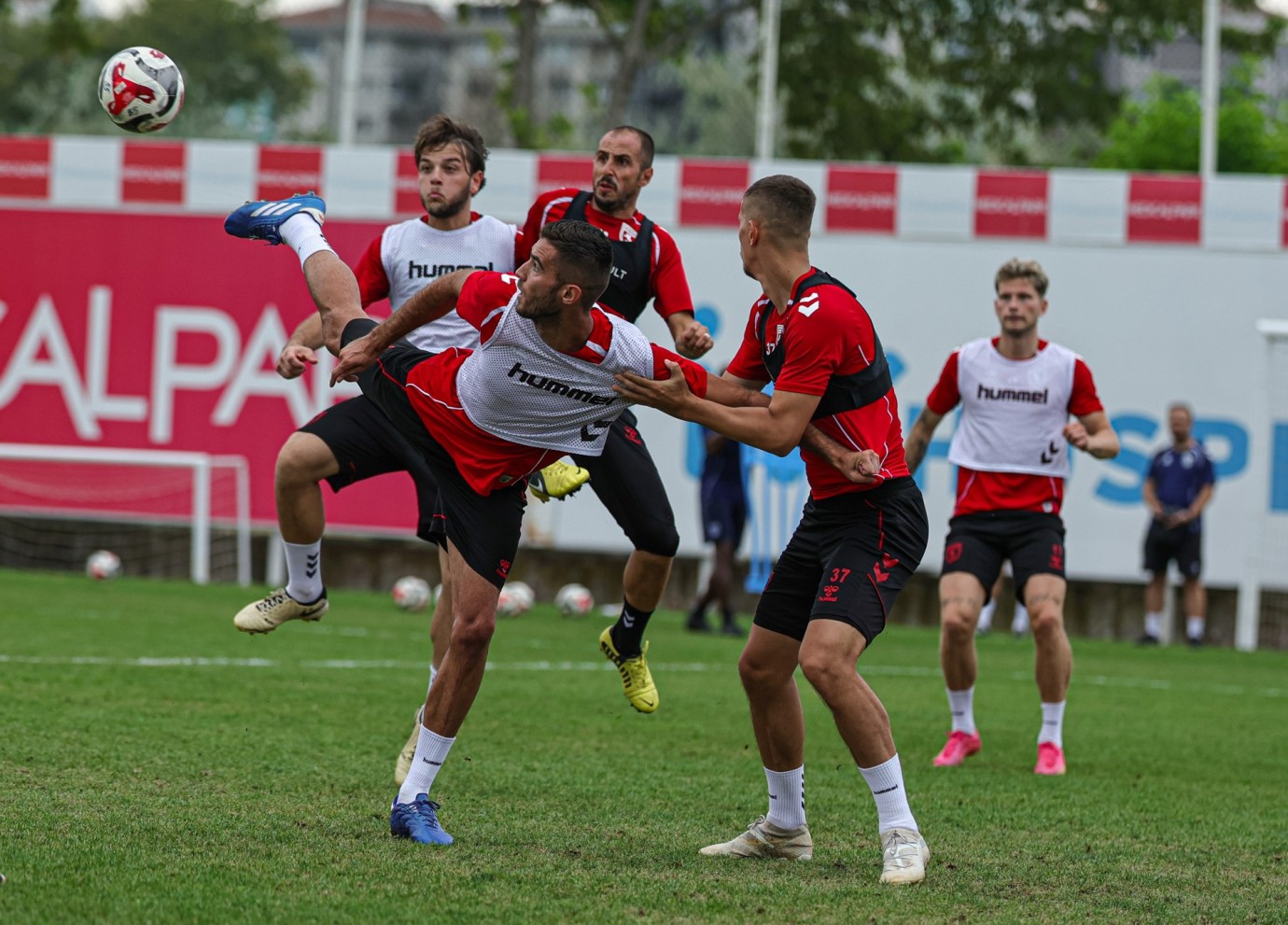 Samsunspor, Panathinaikos maçı hazırlıklarını sürdürdü