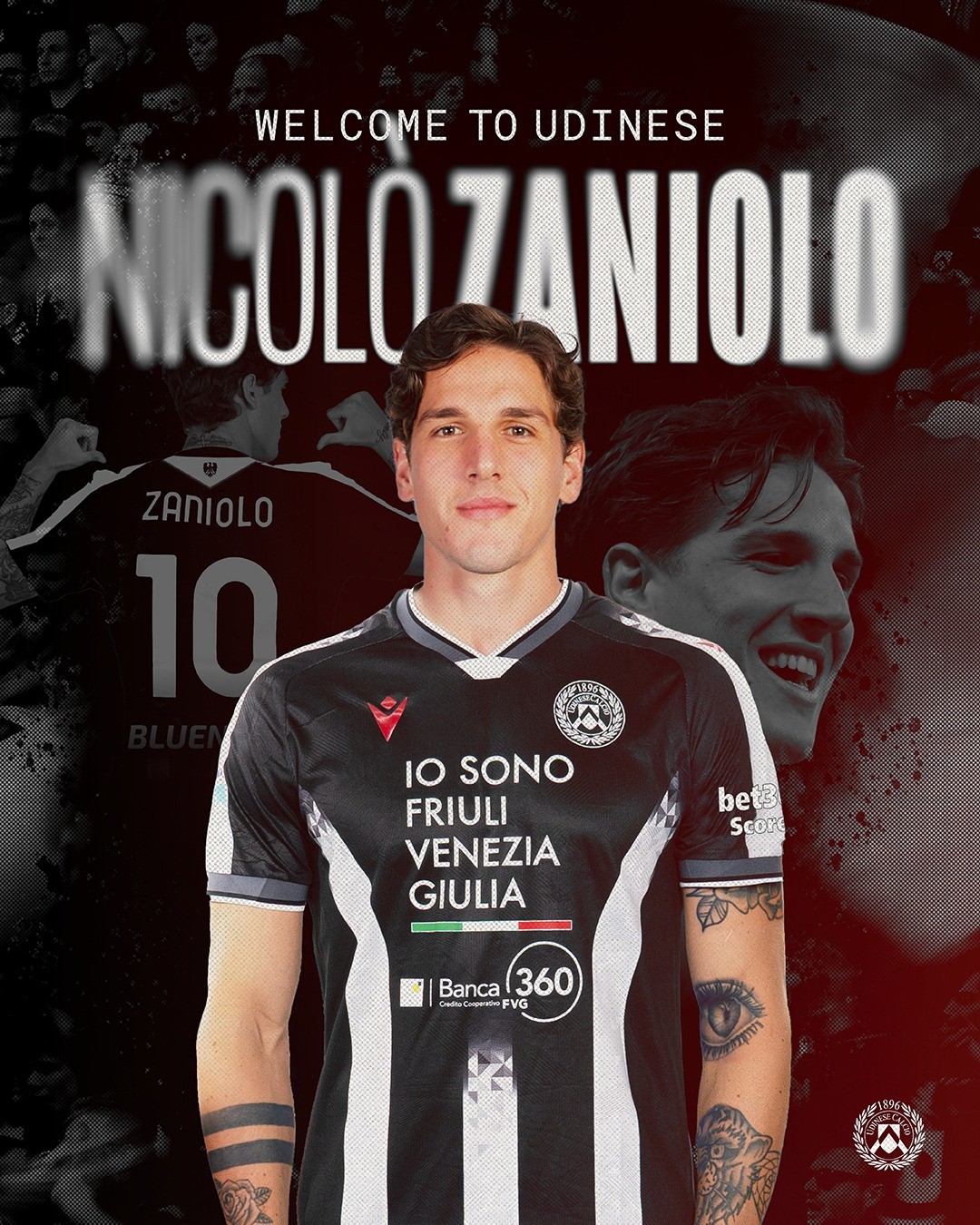 Udinese, Nicolo Zaniolo'yu kadrosuna kattı