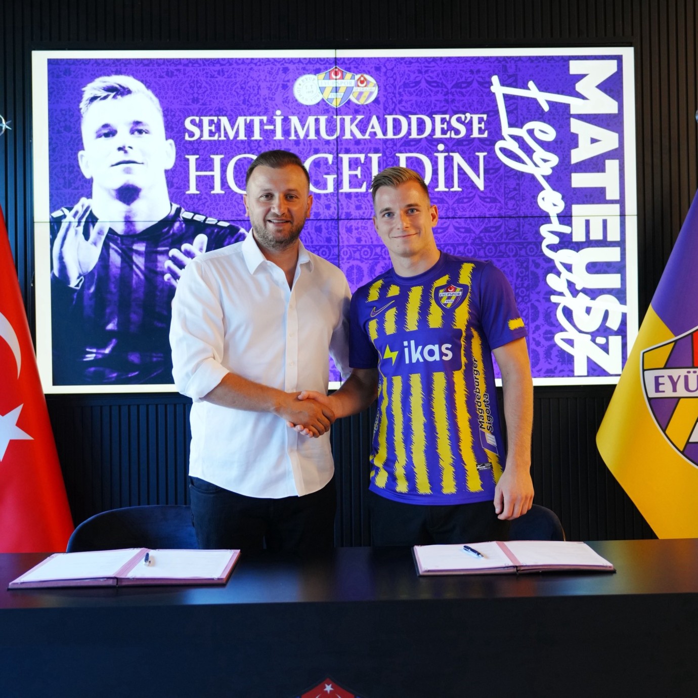Eyüpspor, Mateusz Legowski'yi kadrosuna kattı