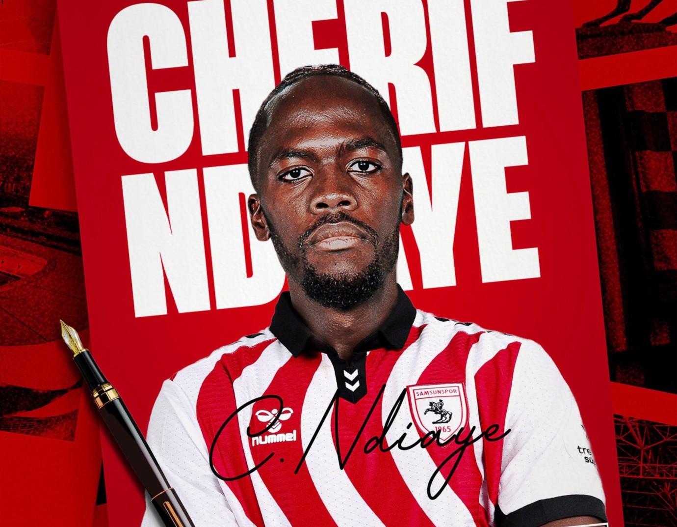 Cherif Ndiaye, 4 yıllığına Samsunspor'da