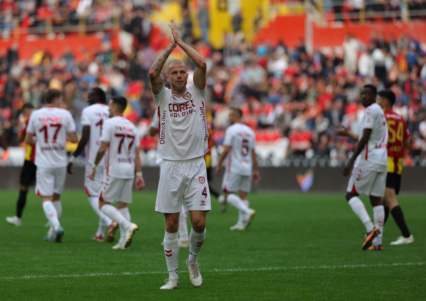 Samsunspor’un deplasman serisi sürüyor