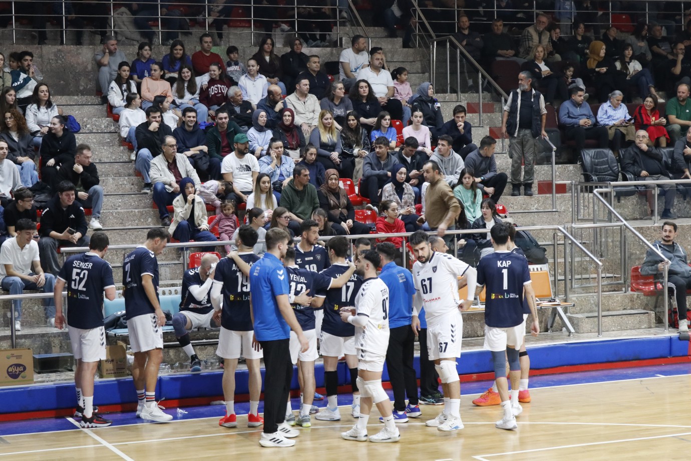 TVF Erkekler 1. Ligi: Düzce Belediyesi Spor Akademisi: 2 - Arkas Spor Kulübü: 3