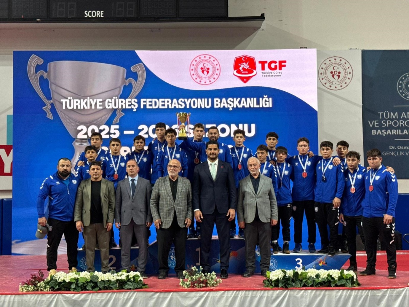 Serbest Güreş Yıldızlar Ligi müsabakaları Ankara'da tamamlandı