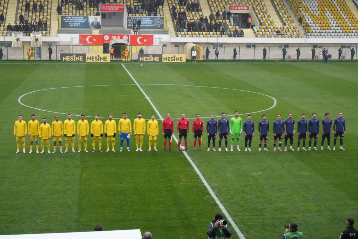 Muş Spor Kulübü: 5 - Yeni Mersin İdman Yurdu: 0