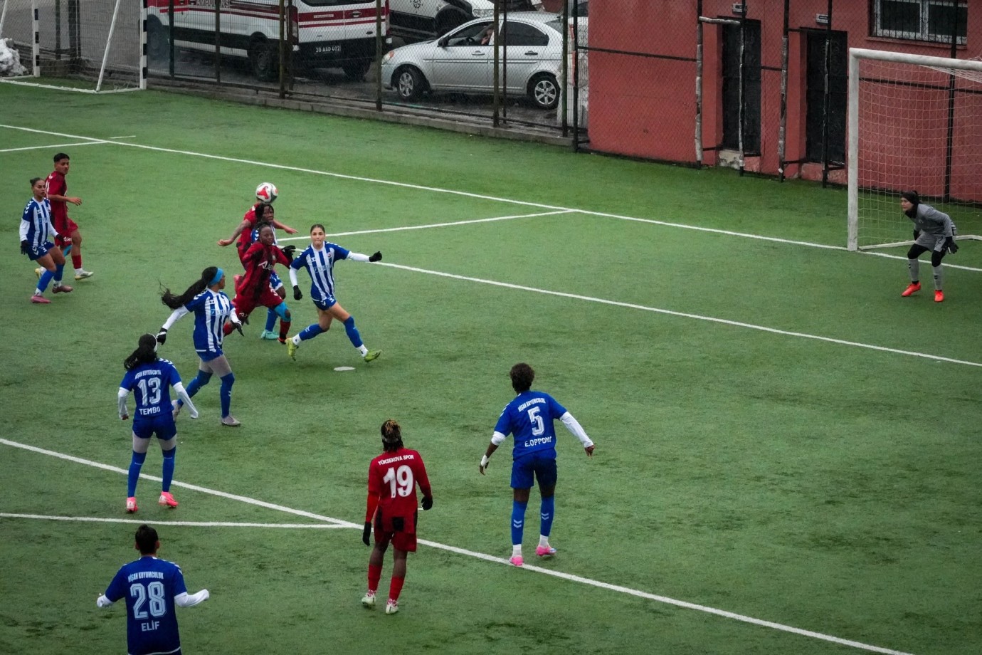 Turkcell Kadın Futbol Süper Ligi: Hakkarigücü: 0 - Yüksekova SK: 1