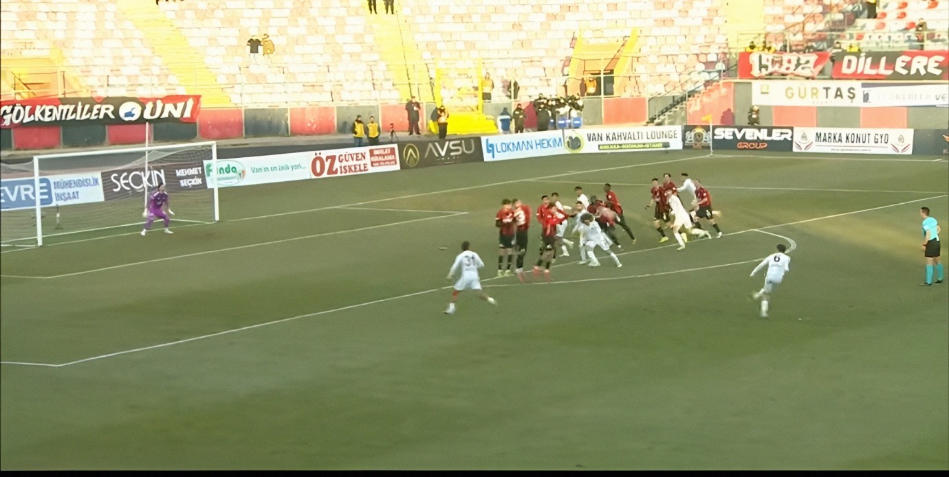 Vanspor FK: 4 - Atakaş Hatayspor: 0
