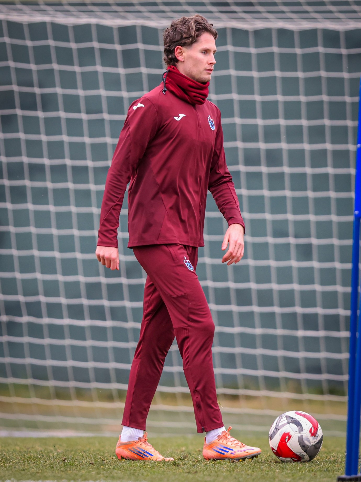 Mathias Lovik, Trabzonspor'da ilk antrenmanına çıktı