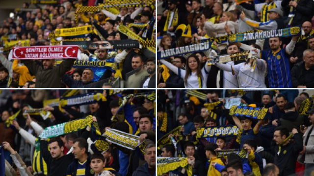 Ankaragücü Taraftarı Yine Sahnedeydi!
