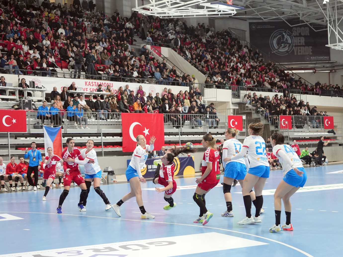 EHF EURO Cup: Türkiye: 26- Çekya: 34