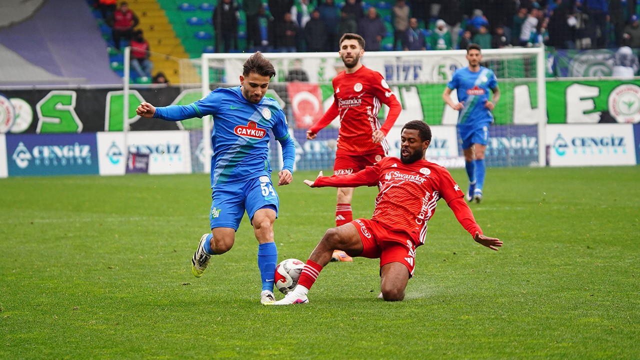 Çaykur Rizespor: 1 - Antalyaspor: 0