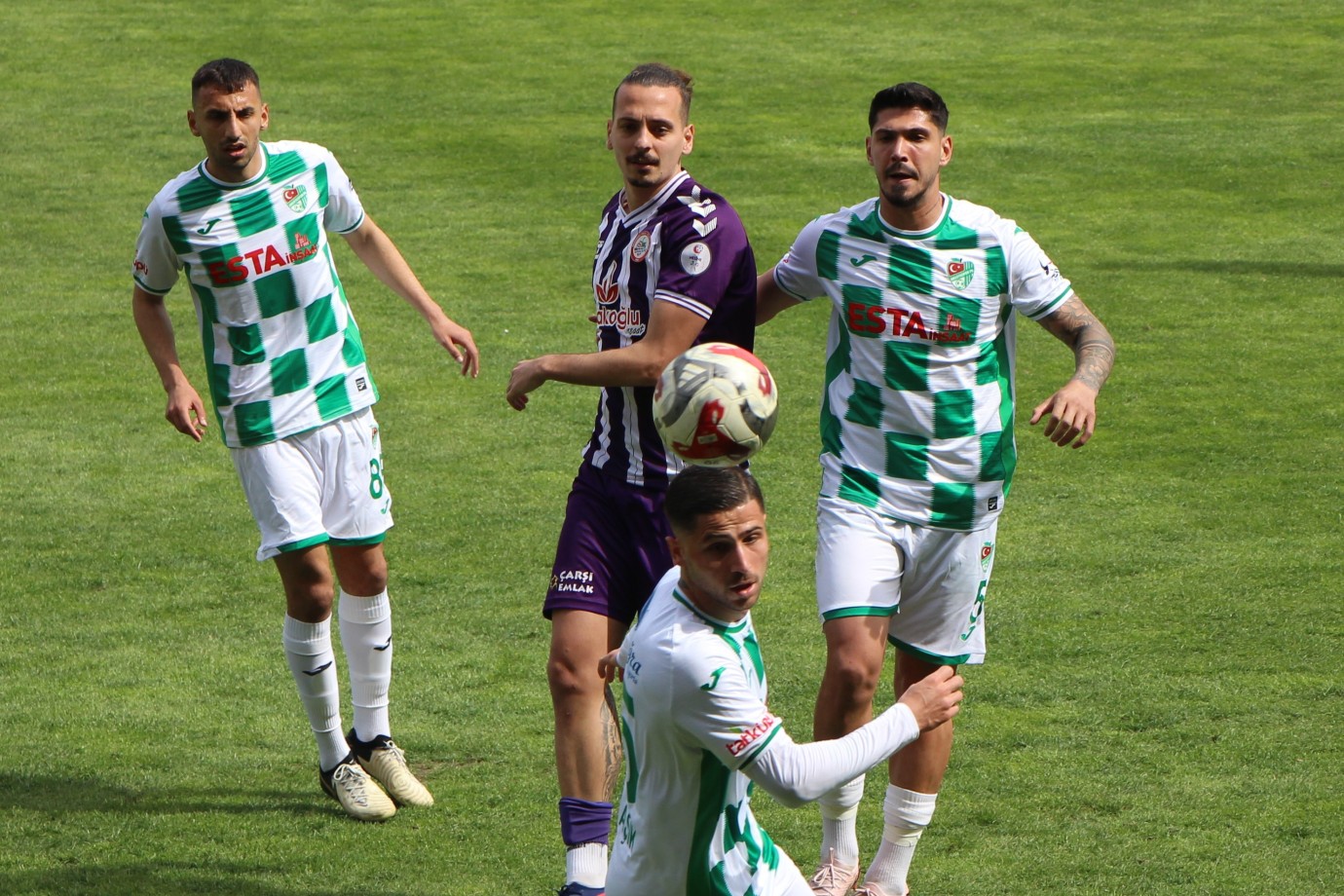 Amasyaspor FK: 1 - Karadeniz Ereğli Belediyespor: 2