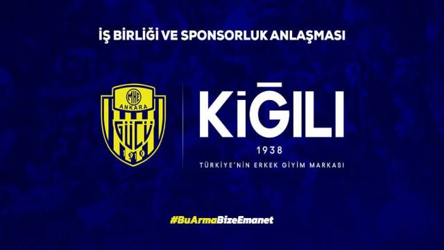 Ankaragücü'nden Yeni Sezon Öncesi Güçlü İş Birliği! Kiğılı Resmen Giyim Sponsoru Oldu